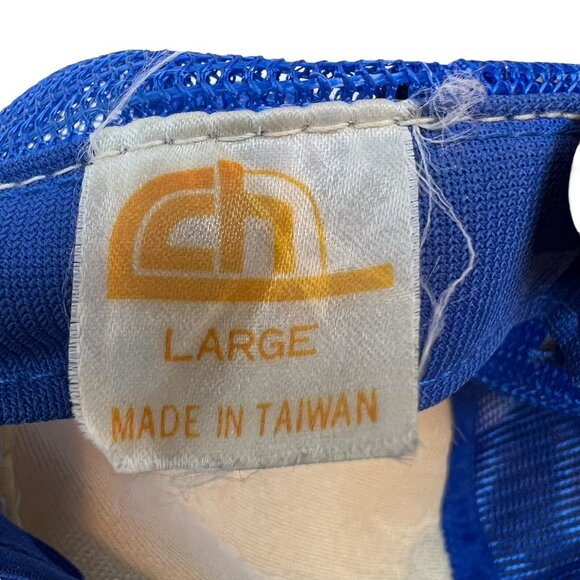 Vintage Novelty Comedy Trucker Snapback Hat Cap Hurricane Coconut Tree Dad Joke - Picture 9 of 10